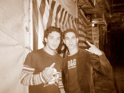 moi et le grand guitariste